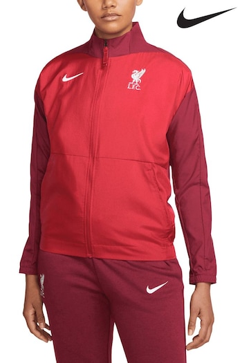 Nike Red Liverpool Anthem Jacket Womens (N04197) | £80