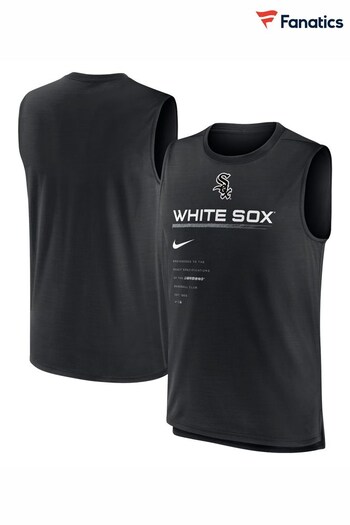 Fanatics Chicago White Sox Nike Exceed Black Tank Top (N04231) | £28