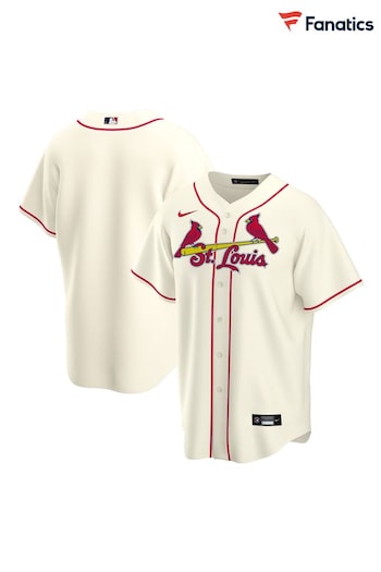 Fanatics St. Louis Cardinals Nike Official Replica Alternate Cream Jersey (N04235) | £95