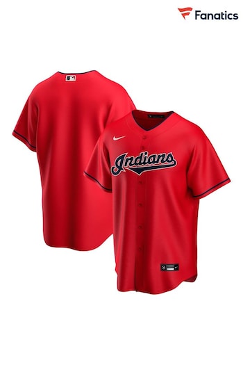 Fanatics Red Cleveland Indians Nike Official Replica Alternate Jersey (N04244) | £95