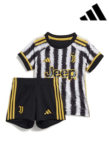 adidas White Juventus Home Babykit (N04287) | £40