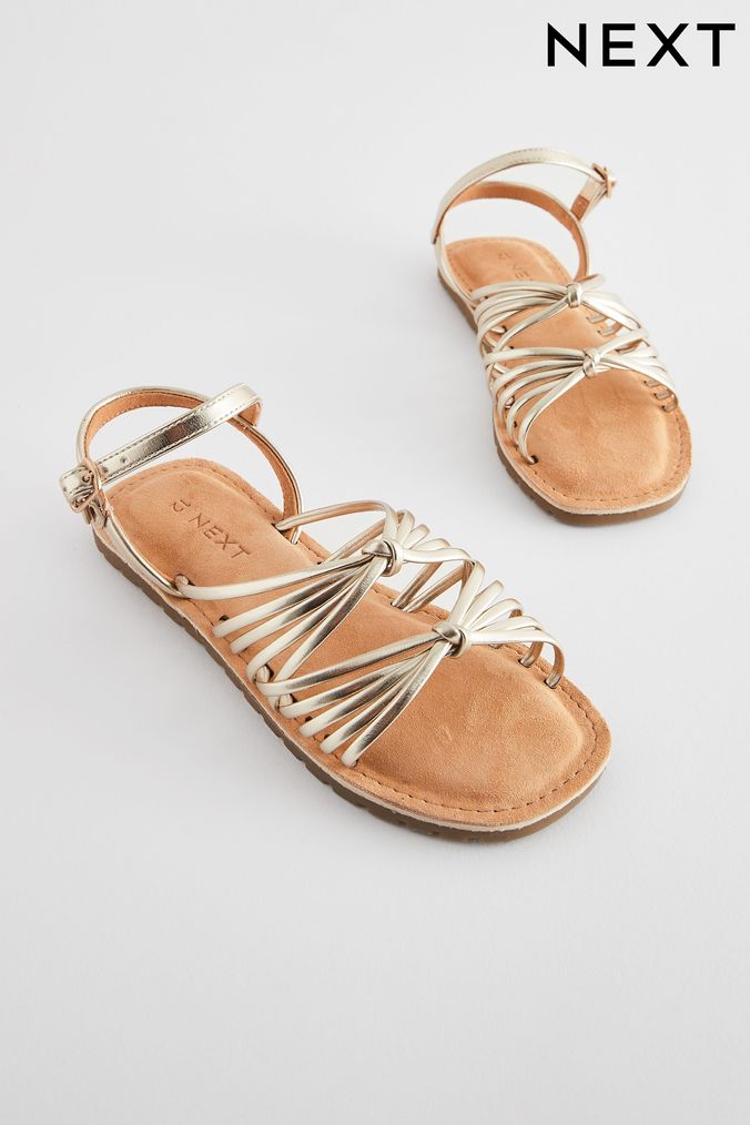 Buy Girls Sandals Gold Footwear Online Next UK