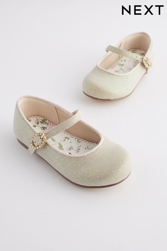 Gold flat shoes for toddlers cheap