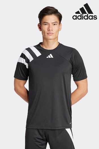adidas Black Football Fortore 23 Jersey (N04659) | £23