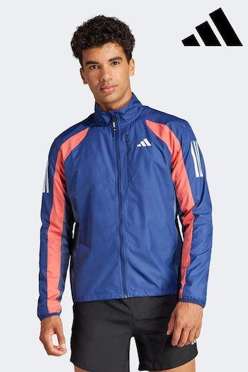 adidas Blue Performanceown The Run Colorblock Jacket (N04665) | £70