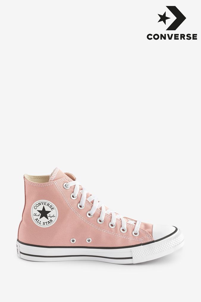 Buy Women s Pink Converse High Top Footwear Online Next UK