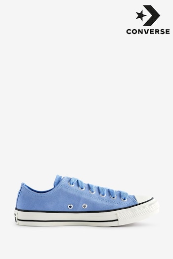 Converse high Light Blue Chuck Taylor All Star Ox Trainers (N04822) | £65