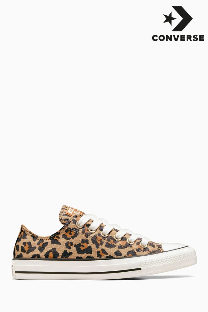 Buy Women s Black Animal Print Trainers Online Next UK