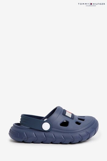 Tommy Hilfiger Blue Flag Comfy Sandals (N04851) | £36