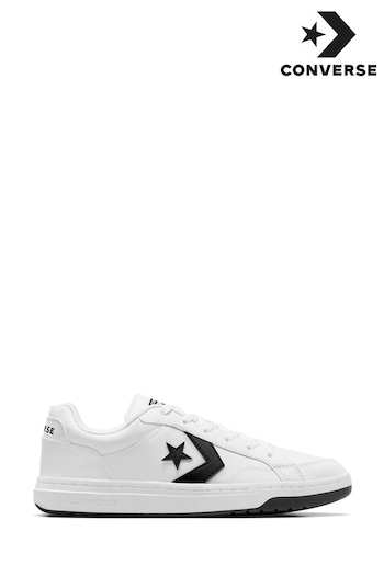 Converse Purcell White/Black Pro Blaze Ox Low Trainers (N04883) | £60