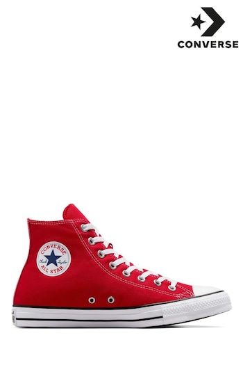 Converse Located Red Chuck All Star High Trainers (N04887) | £65