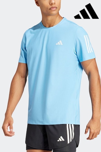adidas dame Blue Own The Run T-Shirt (N04893) | £30