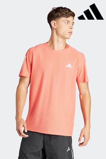 adidas Orange own The Run T-Shirt (N04894) | £30