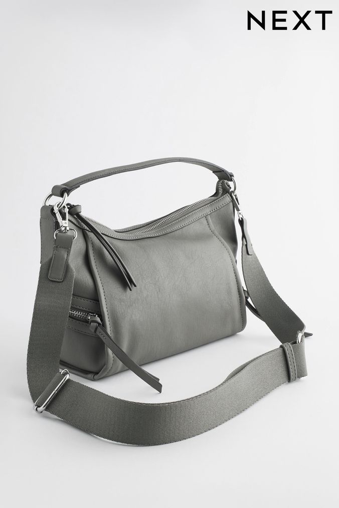 Grey handbag deals