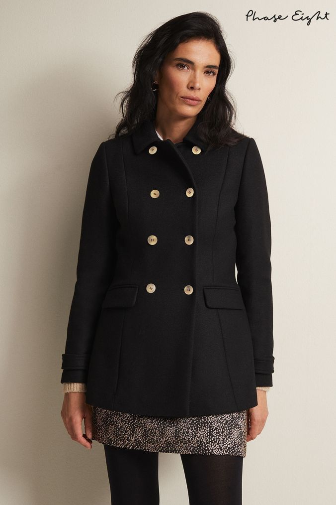 Women's Short Woolen Blend Coats & Jackets | Next Official Site
