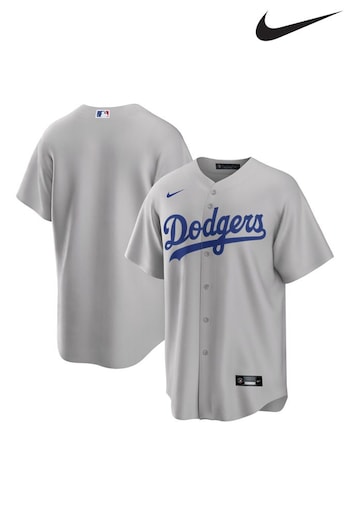 Nike kd11 Grey Los Angeles Dodgers Official Replica Alternate Road Jersey (N05089) | £95
