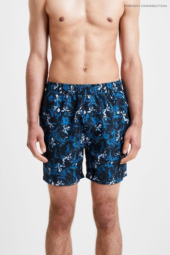 French Connection Blue Maenporth Swim Shorts (N05112) | £20