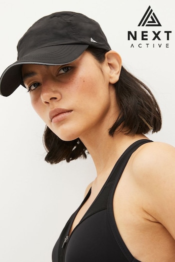 Black Active Running Cap (N05172) | £14