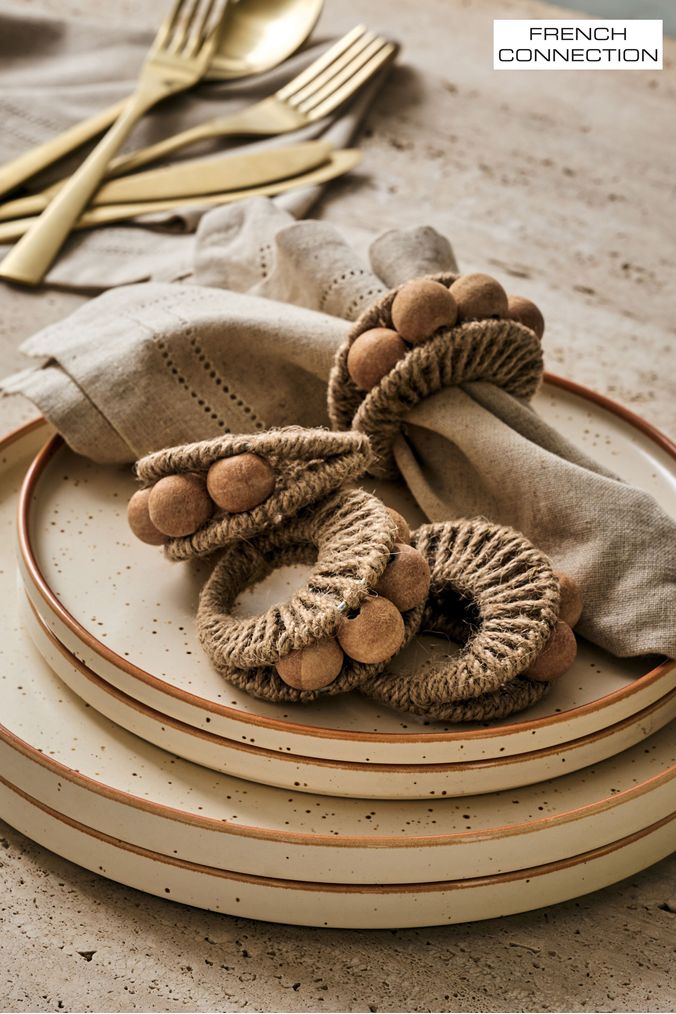 Buy Napkin Rings Tableware Online Next UK