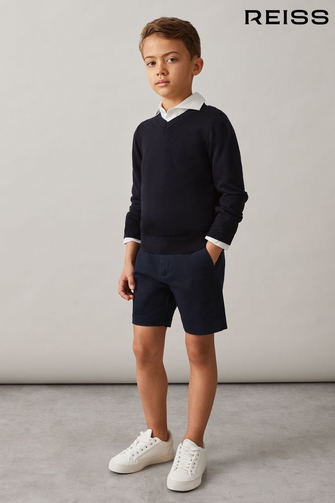 Boys chino shorts top