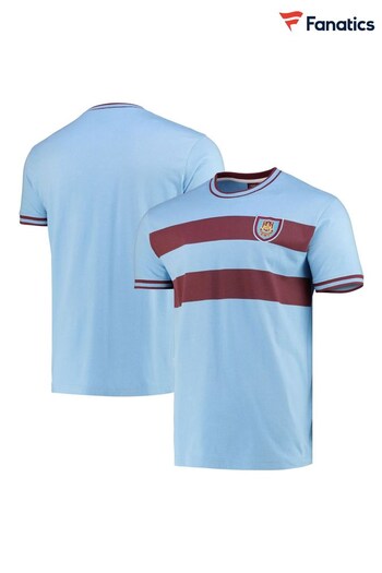 Fanatics Blue West Ham United Retro Tipping Detail T-Shirt (N05360) | £25