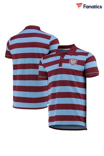 Fanatics Blue West Ham United Contrast Collar Polo Shirt (N05366) | £28