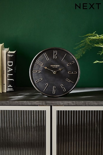 Bronze and Black Stamford Metal Mantel Clock (N05400) | £28