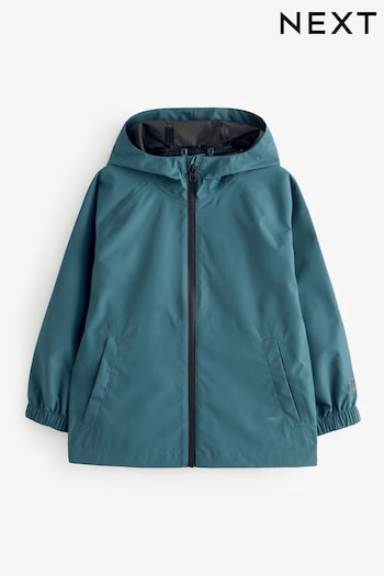 Teal Blue Waterproof Anorak Coat (3-16yrs) (N05455) | £20 - £30