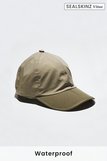 Sealskinz Outwell Waterproof Foldable Peak Cap With Neck Protector (N05553) | £35