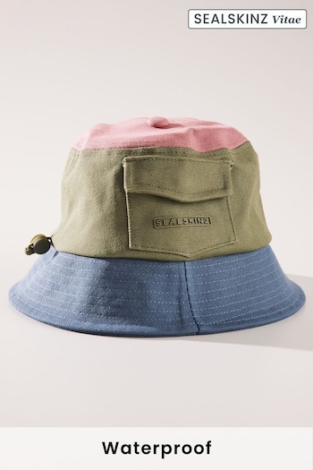 Sealskinz Lynford Waterproof Canvas Bucket Hat (N05576) | £40