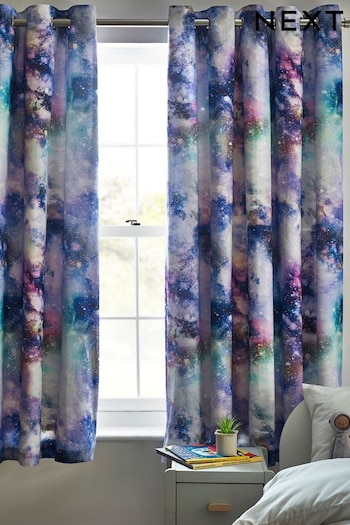 Multi Galactic Space Blackout Curtains (N05628) | £47 - £77
