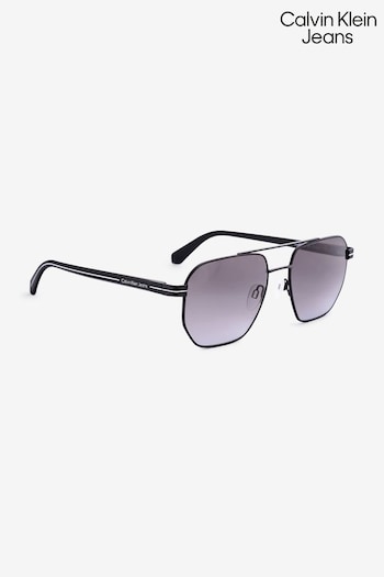Calvin silver Klein Jeans Black Sunglasses (N05699) | £101