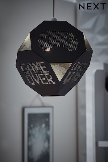 Black Pixel Gamer Easy Fit Lamp Shade (N05728) | £40