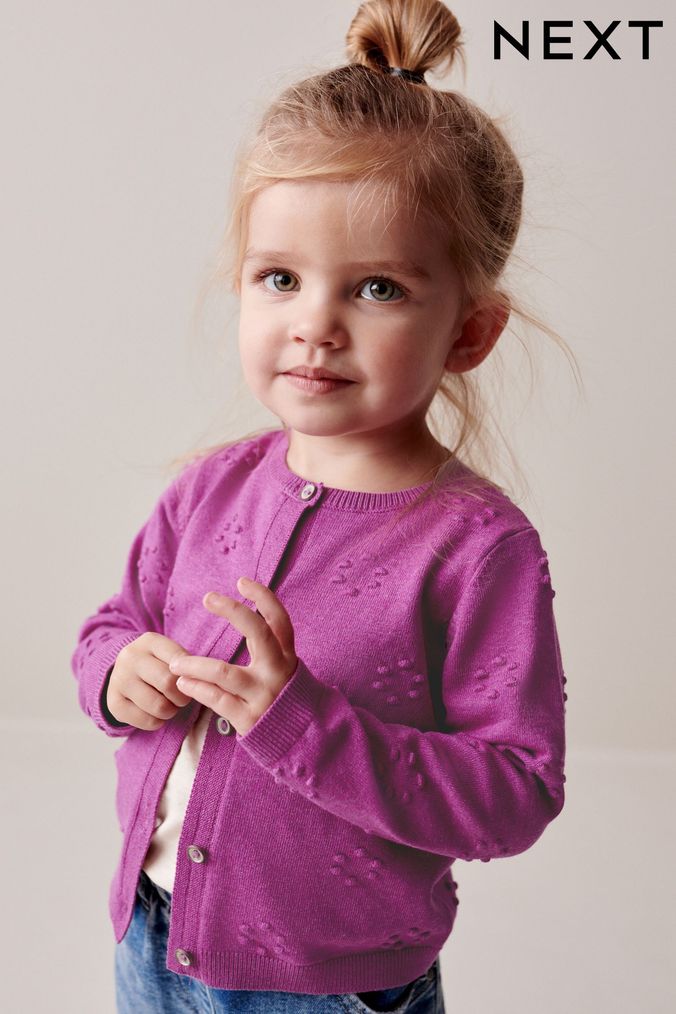Lilac online girls cardigan