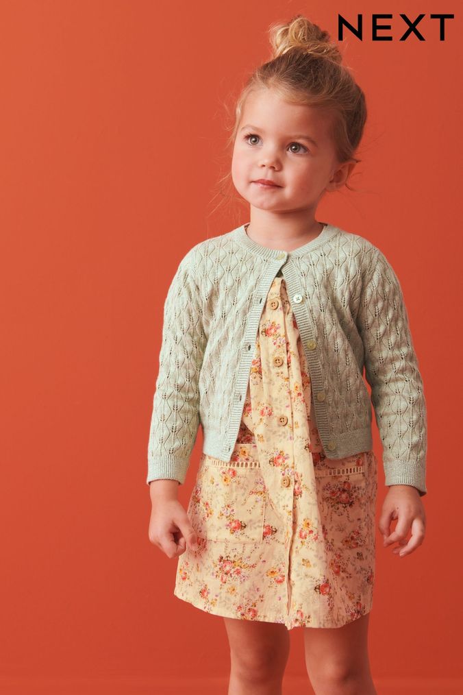Girls Green Cardigans Green Long Short Cardigans for Girl Next