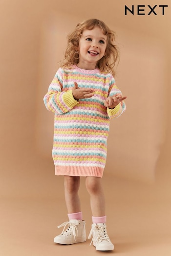 Rainbow Rainbow Jumper Macac Dress (3mths-7yrs) (N05850) | £15 - £19