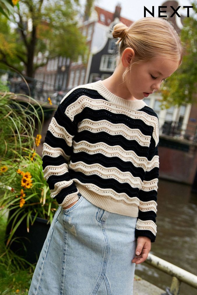 Next store girls jumpers
