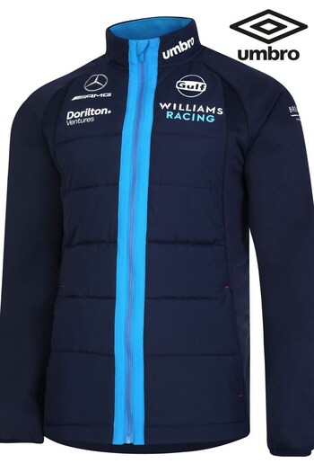 Umbro Blue Williams Racing Thermal Jacket (N05897) | £90
