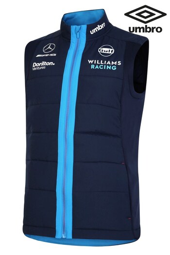 Umbro Blue Williams Racing Gilet (N05898) | £75