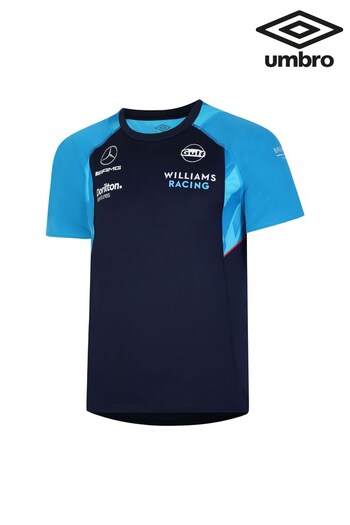 Umbro Blue Williams Racing Training Jersey T-Shirt (N05904) | £50