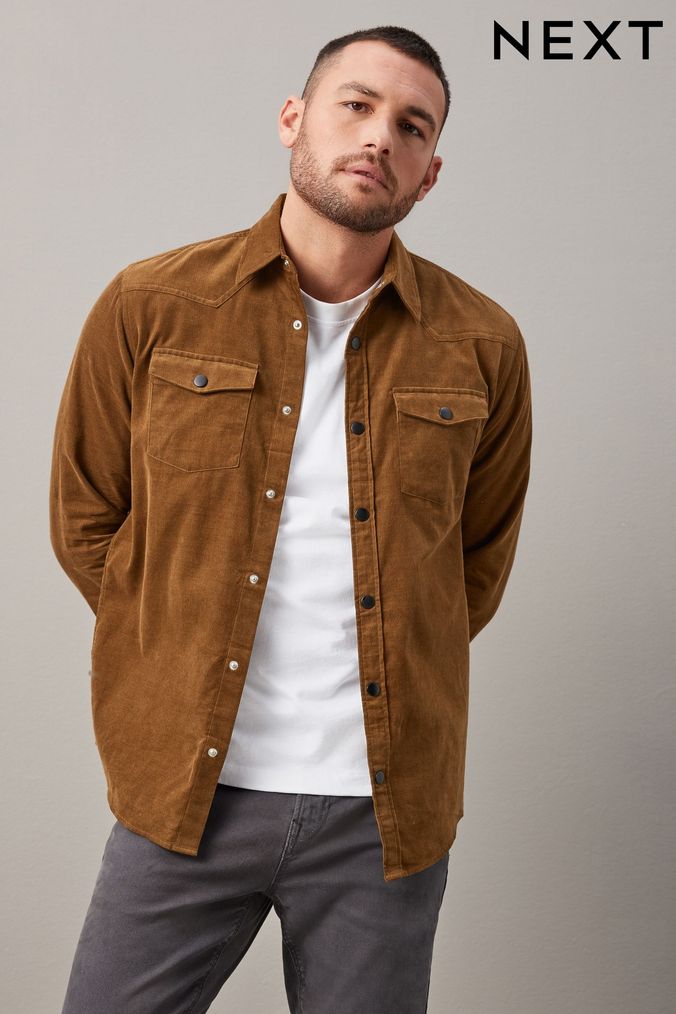 Men s Casual Shirts Smart Casual Shirts Next UK