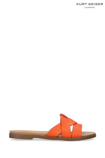 Kurt Geiger London Orange Ruby Sandals (N06262) | £59