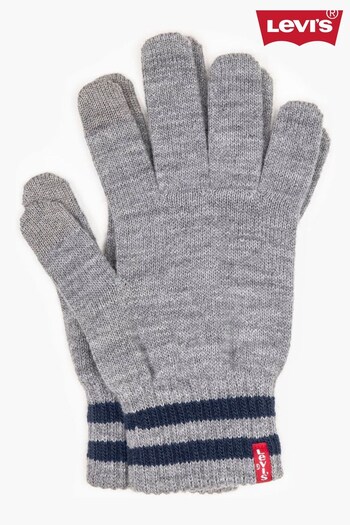 Levi's® Grey Touchscreen Gloves (N06343) | £25