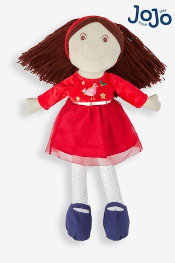 JoJo Maman Bébé Holly Rag Doll (N06416) | £21