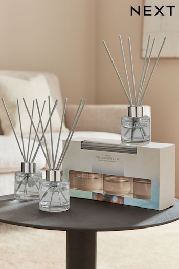 Set of 3 Collection Luxe 40ml Reed Diffuser Trio (N06503) | £18