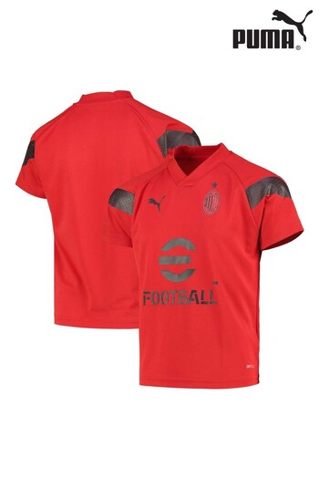 Puma Red AC Milan Training Jersey (N06514) | £30