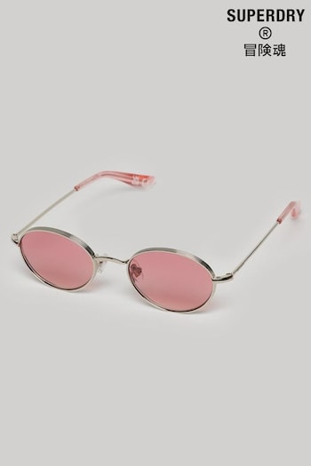 Superdry Silver SDR Bonet Sunglasses (N06561) | £45