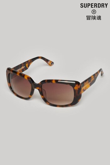 Superdry Brown SDR Dunaway Sunglasses (N06564) | £55