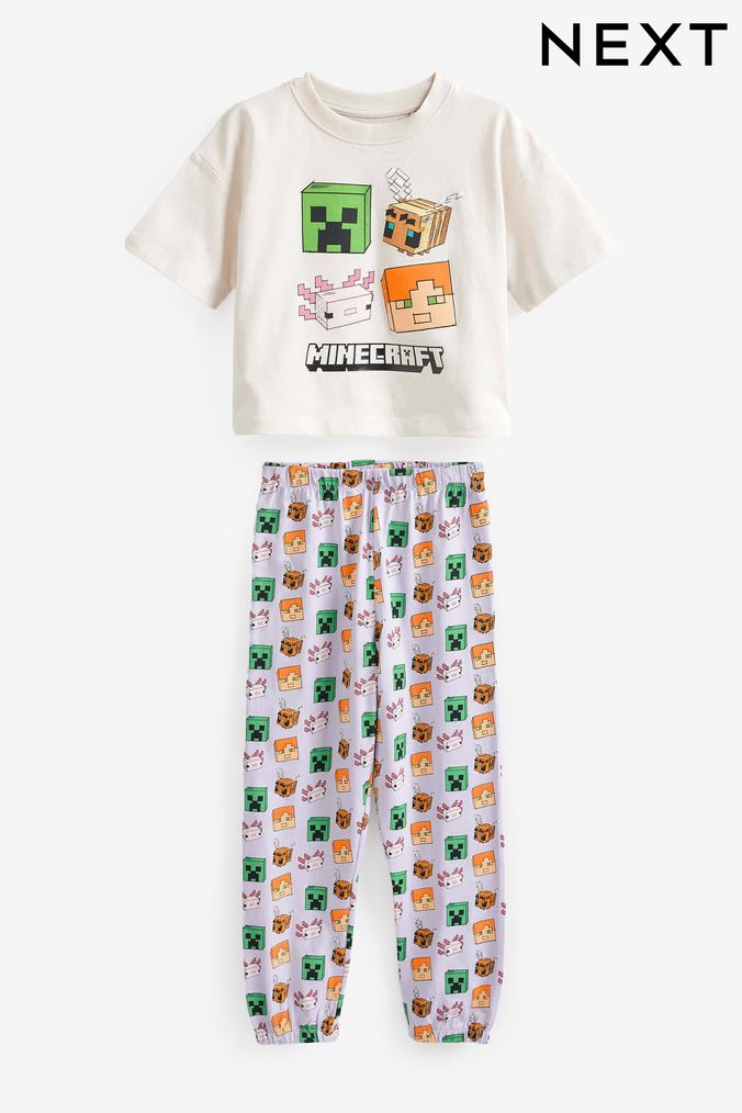 Minecraft shop girls pjs
