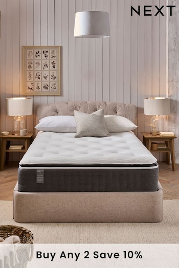 Latex Pocket Sprung Firm Mattress with Pillowtop (N06701) | £799 - £999